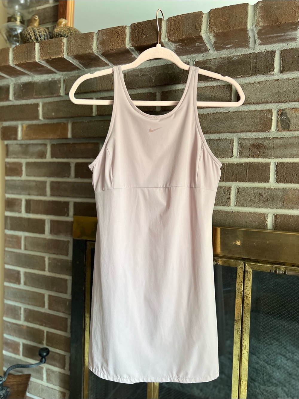 Nike Blush Pink Sleeveless Athletic Mini Dress